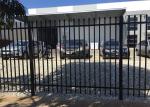 Villa galvanised steel fence