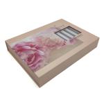 Magnetic Flip Cosmetic Packaging Box Skincare Makeup Set Cardboard Gift Boxes