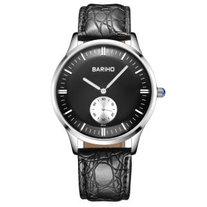 Wholesale BARIHO Men's Quartz Watch Genuine Leather Band Miyota Movement 07111-2 from china suppliers