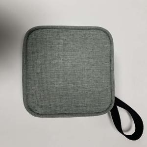 Wholesale Nylon Lining Artificial Leather Fabric , 13x13x5cm Bathroom Bag For Travel from china suppliers