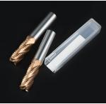 4 Blade TS Milling Cutter Rough Leather Alloy Special CNC Tool Black Steel End