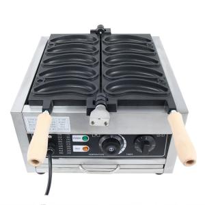 Wholesale Voltage 220V/110V Waffle Makers Banana Shape 1800W Electric Waffle Machine 10PCS from china suppliers