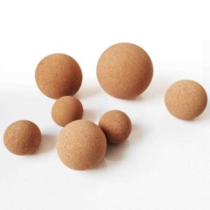 Wholesale Dia 30mm Toxicless Cork Ball Stopper Lid For Borosilicate Glass Jar from china suppliers