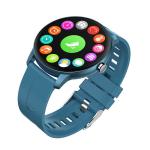Waterproof 3ATM Fitness Tracker Smart Watch Pink Round Sport Silicone Strap