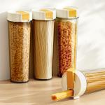 1000ML Large Kitchen Spaghetti Pasta Noodle Nuts Flour Cereals Storage