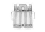 M shape304 Stainless Steel BBQ Grill Cooking Tool Smoker For Salmon Bacon Fish