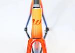 Vivid Patterns Cool Cycling Stickers , Road Bike Frame Decals Water Resistance