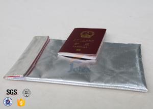 Wholesale 6mm Thickness Fireproof Document Bag / Fire Resistant Cash Bag from china suppliers