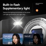 Shockproof Compact Digital Camera Autofocus 50MP 16X For Beginner Photography