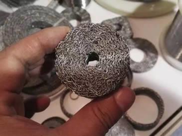 Oil Demister Stainless Steel Filter Wire Mesh,Cable Shielding Security Knitted