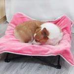 Flannel Pet Blanket Cosy Calming Cat Blanket Lint Free Quilt Dog Cat Quilt Cover