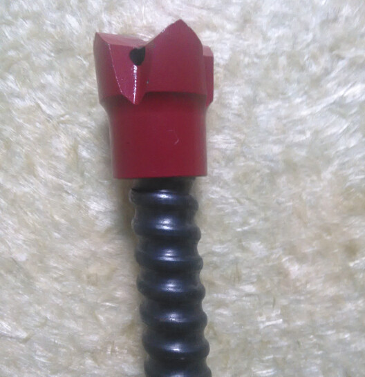 Alloy R38N Steel Anchor Bolts Self Drilling Hollow Grounted Length 1m - 8m