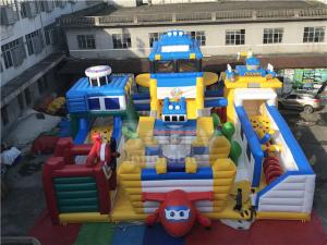 Wholesale Super Wings Bounce Playground Theme Park Cartoon Indoor Inflatable Play Area from china suppliers
