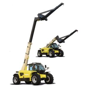 Wholesale 4X4 7m Four Wheel Steering 3 ton 4 ton Lifting Height Telehandler Telescopic Boom Forklift from china suppliers