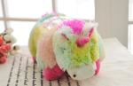 Christmas gift night light animal pillow plush night light pillow music star