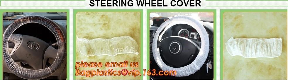 Quality Universal Size Non Woven Steering Wheel Cover， car steering wheel cover, non woven steering wheel cover， Dustpro