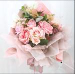 Flower Wrapping Paper in Korean Style for Waterproof Fresh Flower Packaging