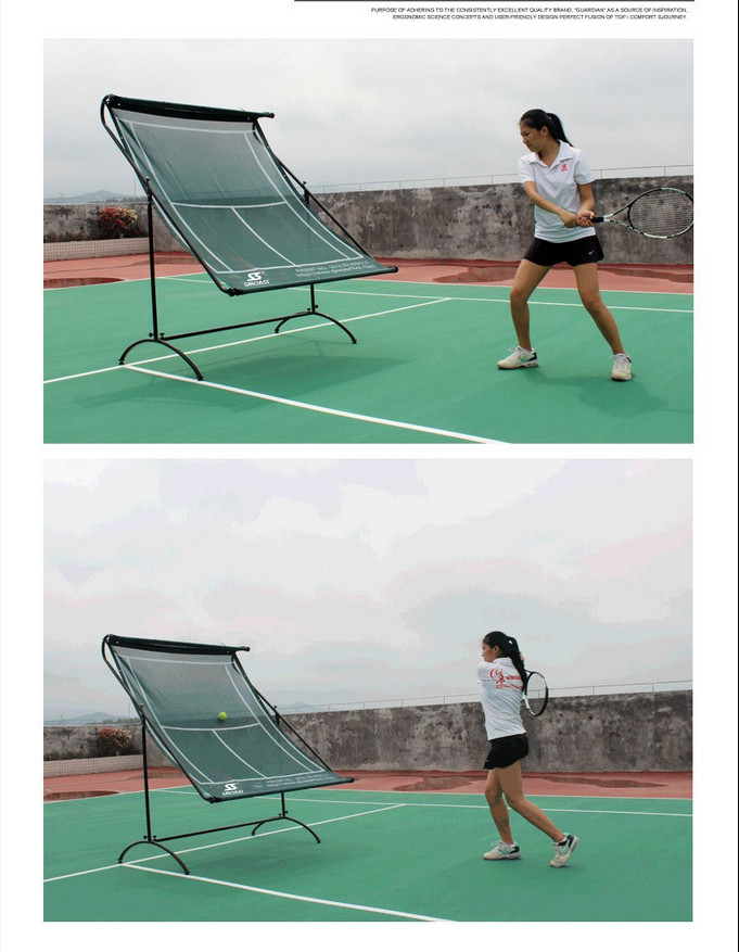 Adjustable Multifunctional Tennis Rebounder Wall For Junior