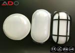 Black Color ABS 4000K LED Bulkhead Lamp / LED Outdoor Bulkhead Lights