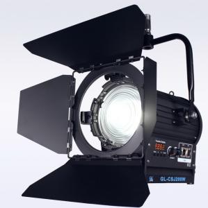 Wholesale CRI 92 Film Lights 200W LED Fresnel Light Bi Color NO Fan for Professional Studio Lighting(Pole-Operated Yoke) from china suppliers