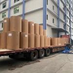 Brown And White Jumbo Silicone Parchment Paper Sheets For Silicone Coated Food