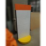 TUV Certificate 650mm Width Car Battery Display Rack Pegboard