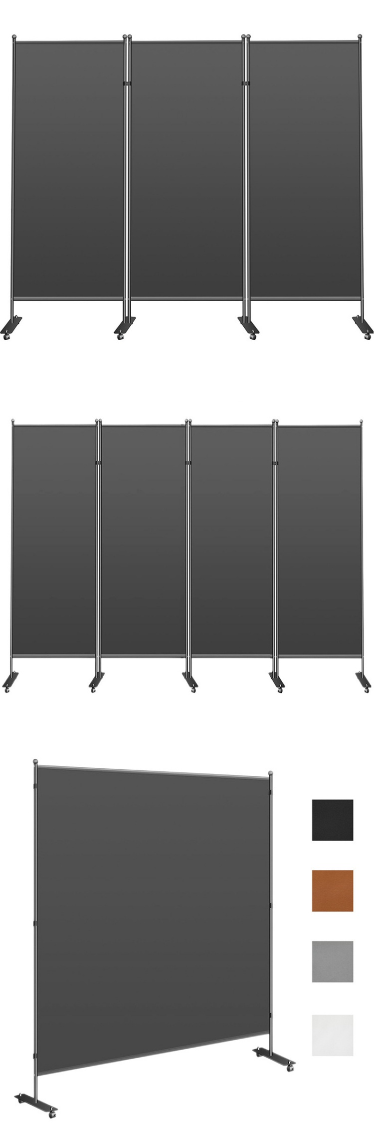 Modern Stylish Sliding Operable Wall Folding Door Partition Wall for Office Space Divider