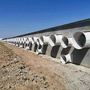 Wholesale 50 Inch 54 Inch Cooling Fan For Poultry Farm 2.0HP With Louver Shutter from china suppliers