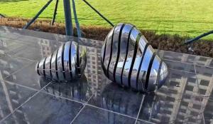 Wholesale Outdoor SS316L Contemporary Metal Garden Sculpture from china suppliers