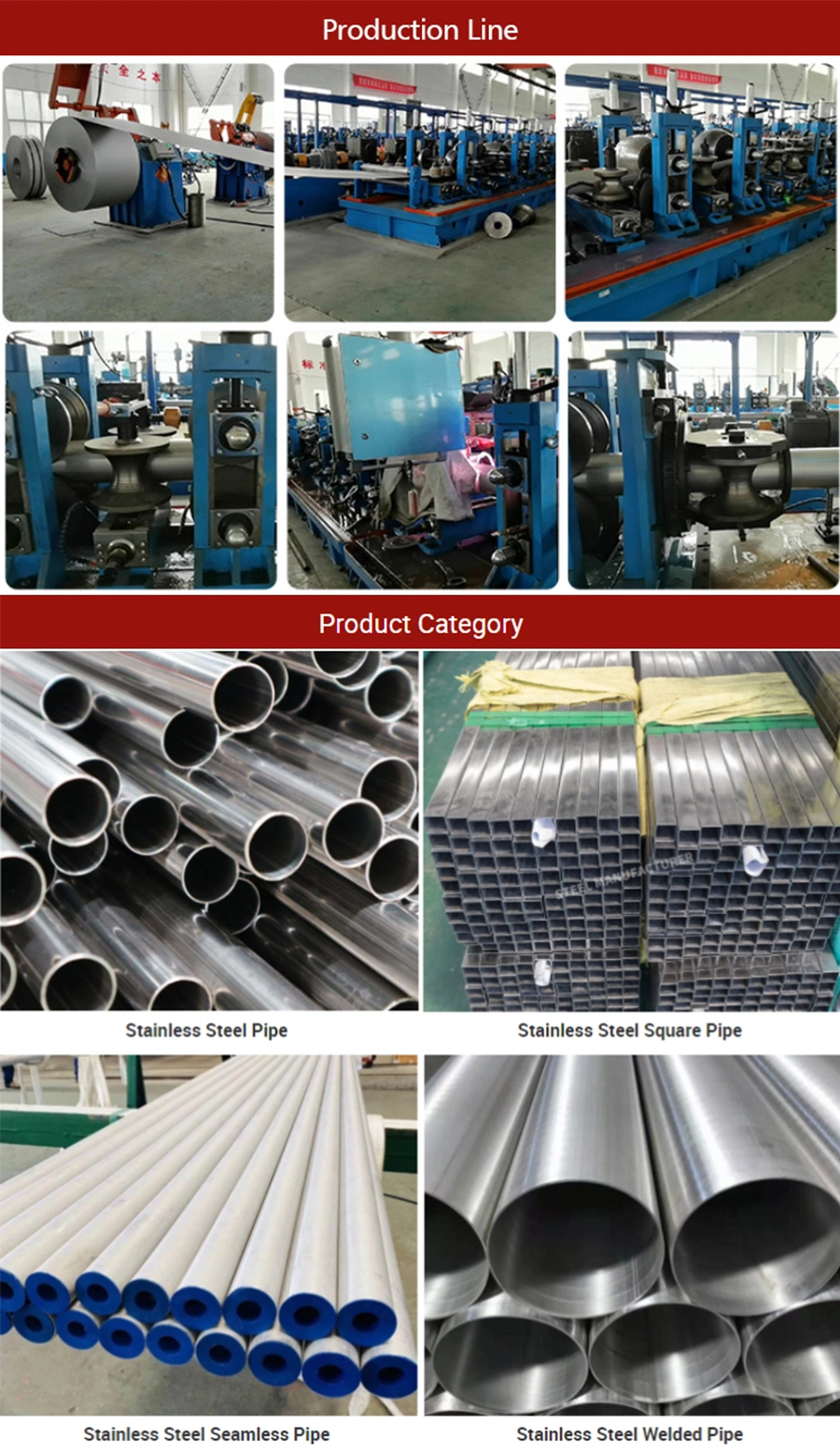 China Factory OEM Service AISI SUS 304 201 Stainless Steel Pipe Welded Pipe for Balcony Railing Decoration
