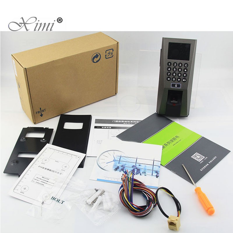 Hot!! F18 TCP/IP USB Biometric Fingerprint Access Control Standalone Door Access Control Products