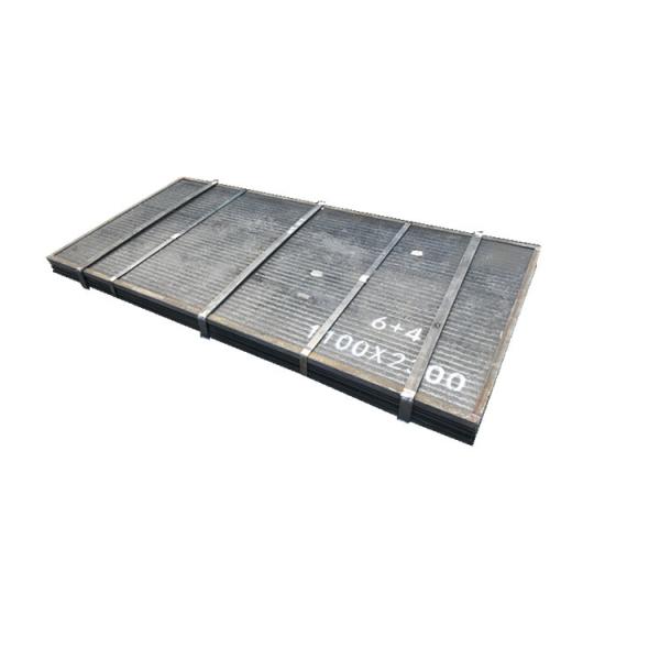 Bin Liner Alloyed Anti Wear Composite Steel Plate Chromium Carbide Wear