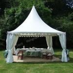 Arabic Style Outdoor Pagoda Event Tent Aluminum Frame 20x20 Ft Garden Gazebo
