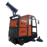 Road Cleaning Mechanical Electric Vacuum Sweeper Machine Truck With Brush