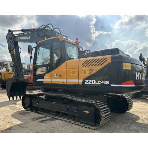 Wholesale 22 Ton Korea Used Hyundai R220LC-9S Excavator Hyundai 220 Crawler Digger from china suppliers