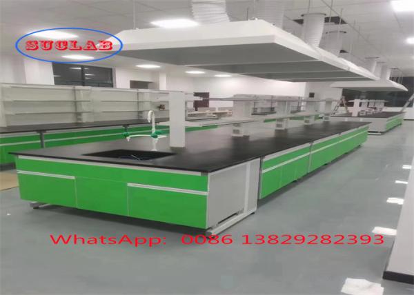 Durable Steel Wood Chemistry Lab Workbenches Laboratory Furniture Price with