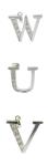 Jewelry Accessory 18K Gold Diamond Jewelry With Silver Weight 1-2g Thin Chain