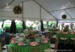 Waterproof Outside Party Tents , Outdoor Canopy Tent White Pvc Fabric Cover