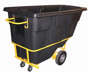 Wholesale 400Litre Black Rotational Molded Heavy Duty Tilt Trucks from china suppliers