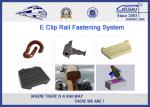 Spring Steel E Type Railway Track Fasteners 20mm E Clip Rail Fastening