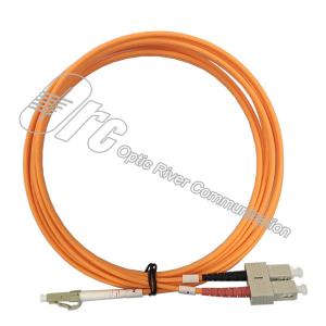 Wholesale Multimode 50/125 Fiber Optic Patch Cord LC/UPC-SC/UPC 3mm Diameter from china suppliers
