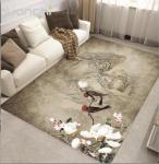 New Style 3D Chinese polyester Fiber Living Room Floor Carpet Special Style