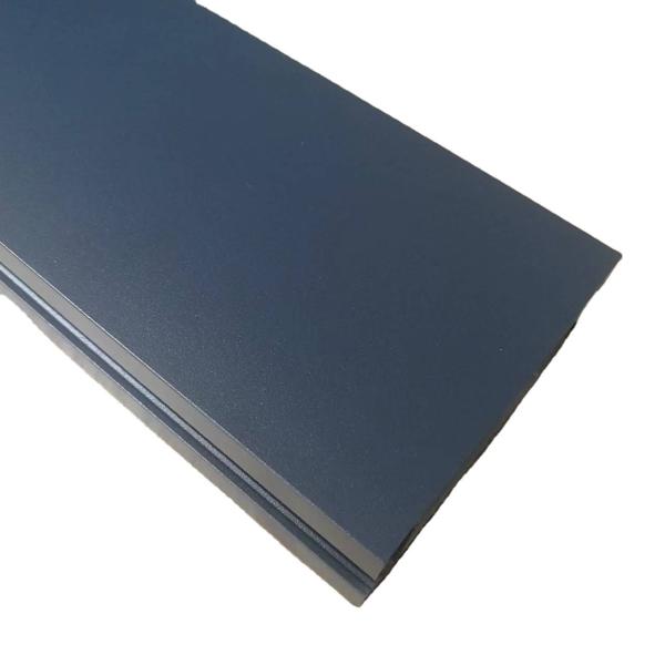 Powder Coated Aluminium Extruded Profiles 6.0m Length Sand Blasted Grey For