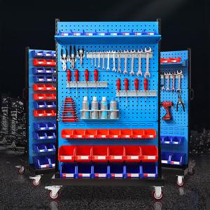 Wholesale Blue Steel Hanging Pegboard Display Rack , Tool Display Racks,Steel Rack Price from china suppliers