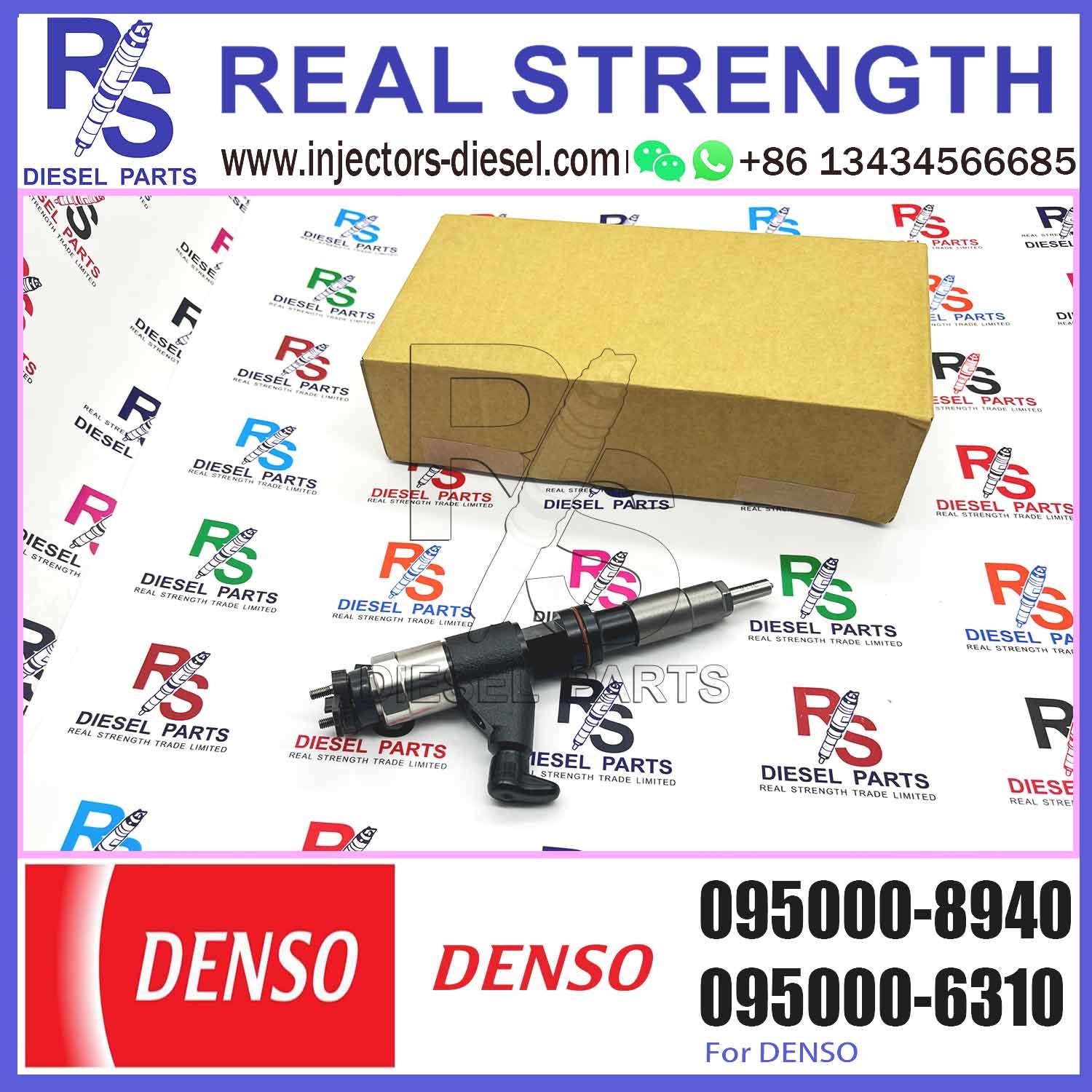 Engine Parts Fuel Injector 095000-8940 RE543266 Diesel Injector 095000-8940
