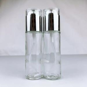 Wholesale sliver glass set packaging skin care lotion bottle face cream jars from china suppliers