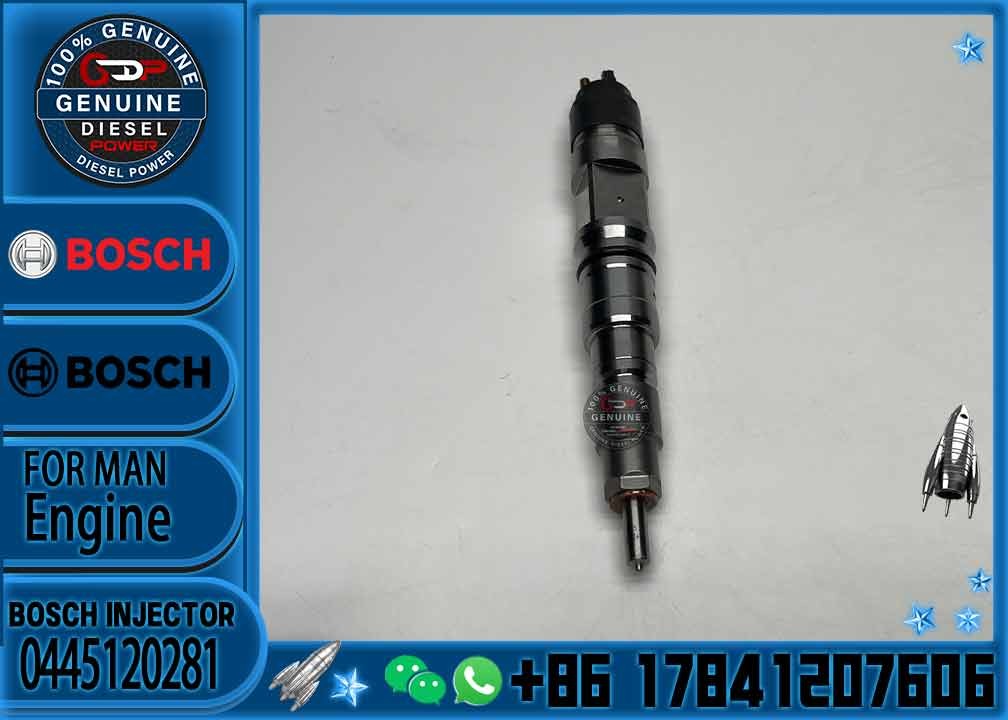 0445120202 High Quality New Diesel Common Rail Fuel Injector 51101006121 0445120202 0445120281