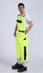 290gsm Arc Proof Clothing , Tomax Fire Resistant Bib Overalls