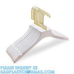 Boutique Plastic Hanger OEM Brand Fashion Adult Coat Garment Display Plastic