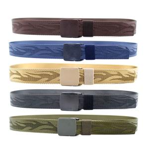 Wholesale Resin Woven Canvas Fabric Web Belt 110cm Buckle Tactical Battle Belt from china suppliers